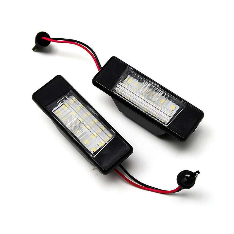 2PCS Car Trunk Number License Plate Light for Pathfinder R51 Versa Nismo Infiniti Q50