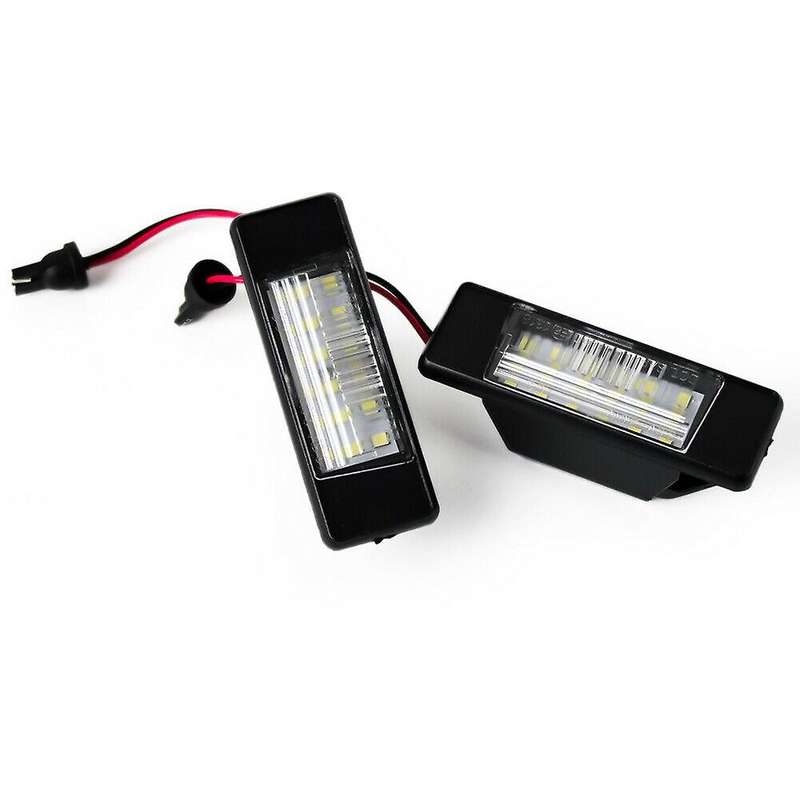 2PCS Car Trunk Number License Plate Light for Pathfinder R51 Versa Nismo Infiniti Q50