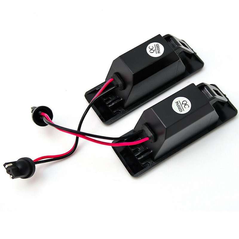 2PCS Car Trunk Number License Plate Light for Pathfinder R51 Versa Nismo Infiniti Q50