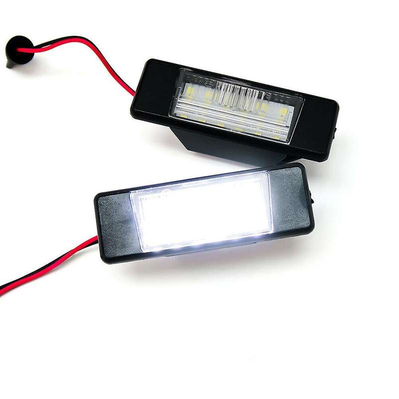 2PCS Car Trunk Number License Plate Light for Pathfinder R51 Versa Nismo Infiniti Q50