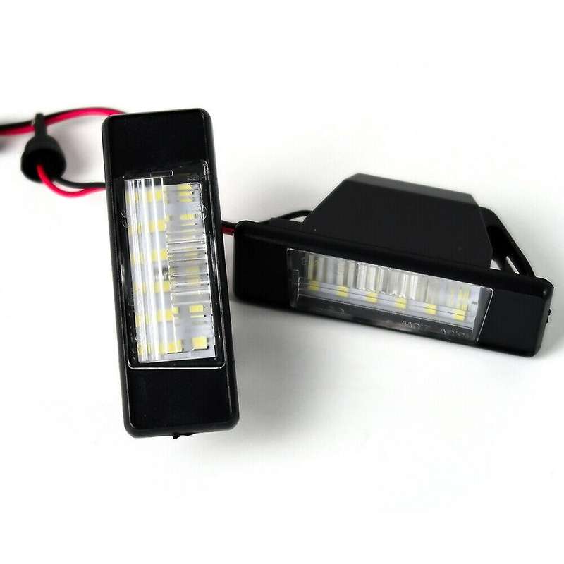 2PCS Car Trunk Number License Plate Light for Pathfinder R51 Versa Nismo Infiniti Q50
