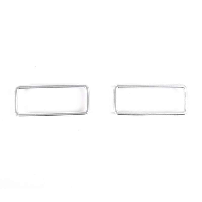 2PCS Car Trailer Tow Hook Hole Trim Frame for 90 110 2020-2023 Trailer Hitch Decor Sticker Cover