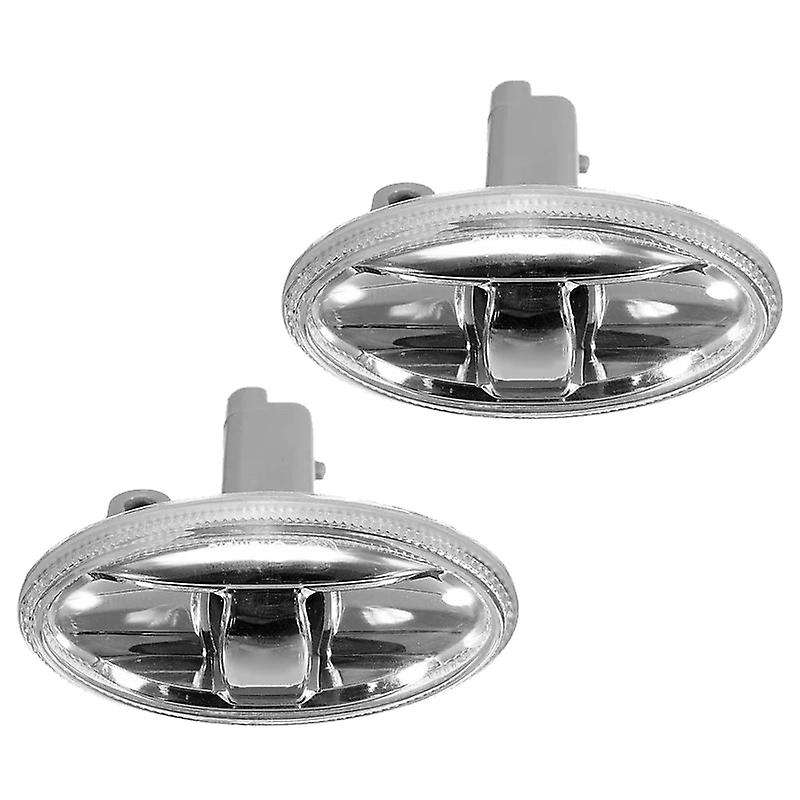 2Pcs Car Turn Signal Light Fender Side Lights Compatible C2 Elysee 307 206