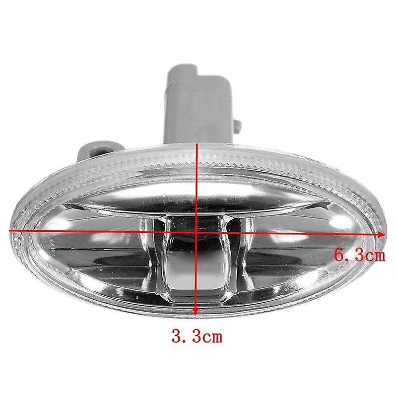 2Pcs Car Turn Signal Light Fender Side Lights Compatible C2 Elysee 307 206