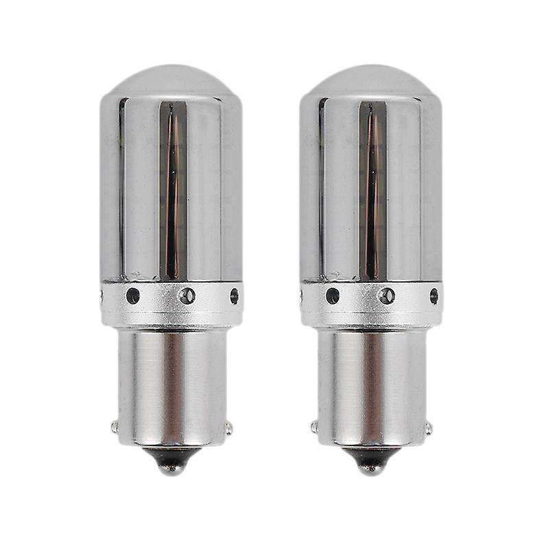 2Pcs Car Turn Signal Lights Brake Lamp with 144 SMD 3014 LED Lamp Bead Error Free No Flash 1156 BAU1