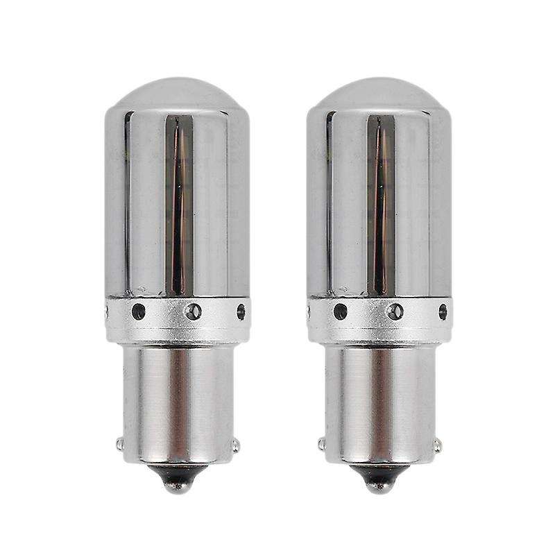 2Pcs Car Turn Signal Lights Brake Lamp with 144 SMD 3014 LED Lamp Bead Error Free No Flash 1156 BA15