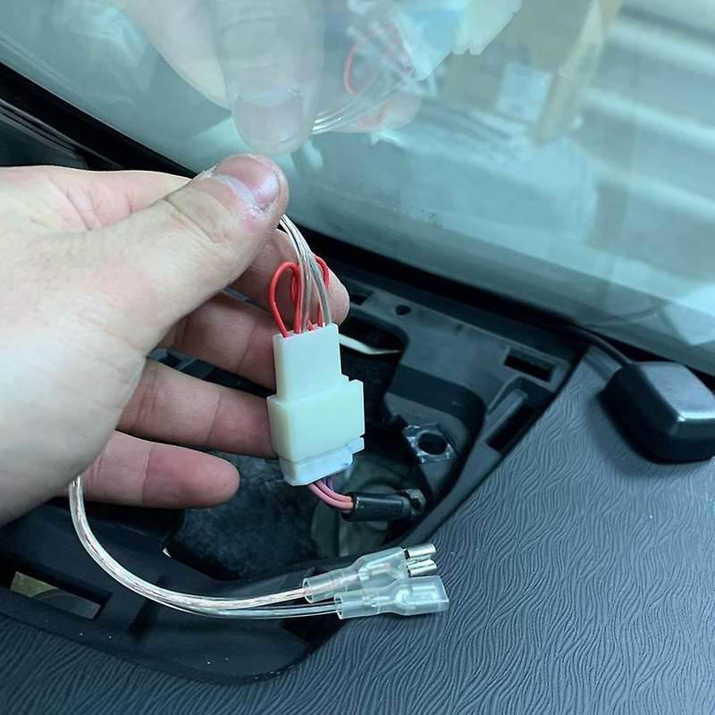 2Pcs Car Tweeter Dash Front Speaker Wire Harness Cable Adapter Fit for 2016 2017 2018 2019