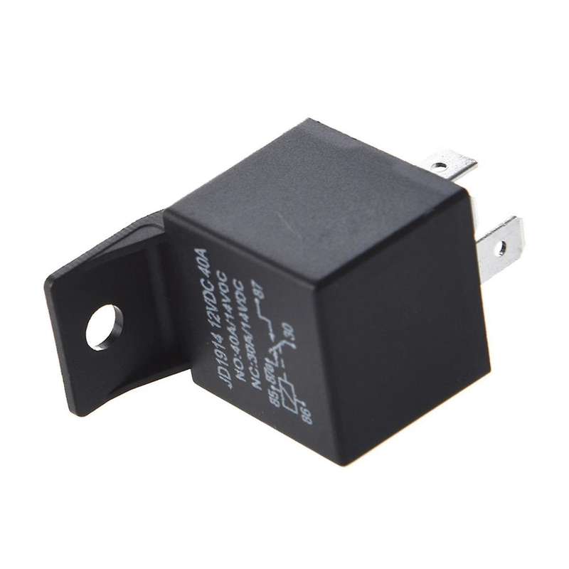 2pcs Car Universal 12V Relay with Backrest Daytime Running Lights Air Conditioning Modified Relay JD
