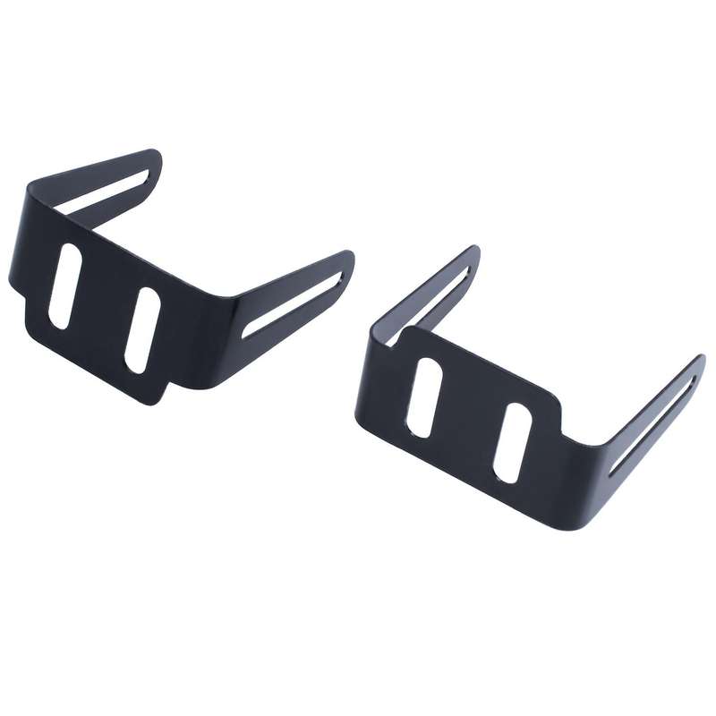 2Pcs Car Universal 3.5 Inch Cob Angel Eye Fog Lights Headlights Running Lights Red