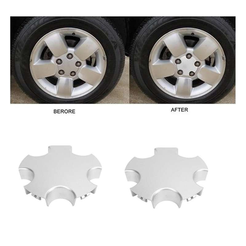 2PCS Car Wheel Center Cap 5FA51PAKAC for 2001-2004 Hub Cap Cover Car Accessories