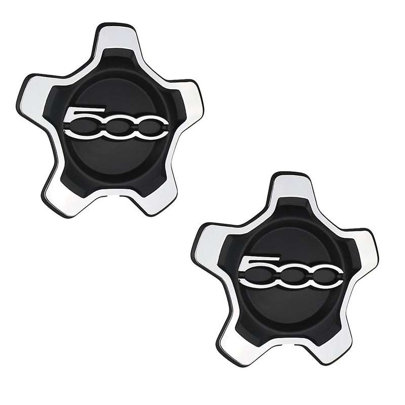 2Pcs Car Wheel Center Cap Cover 6AN69LXHAA 735626312 for 500X 2016-2022 Dust Cover Car Accessories