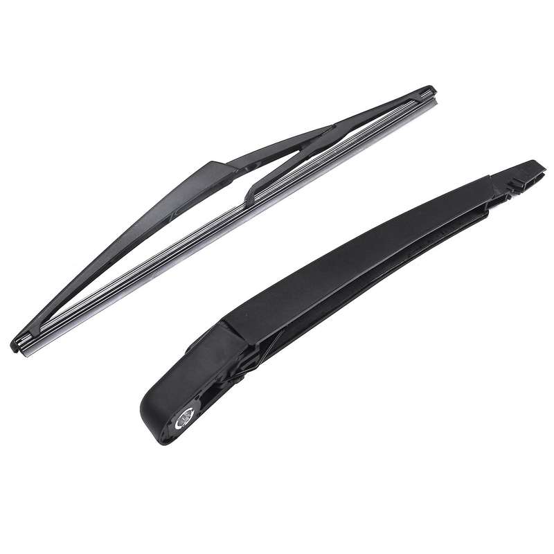 2Pcs Car Windscreen Rear Window Wiper 12Inch Rear Wiper Blade & Arm Set Compatible Dualis J10 J11 20