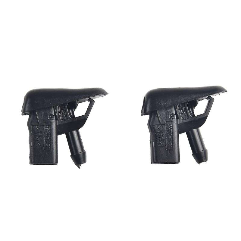 2PCS Car Windscreen Washer Spray Jet 31301826 for S60 S80 XC60 XC70 V70 2007-2016 Wiper Nozzle