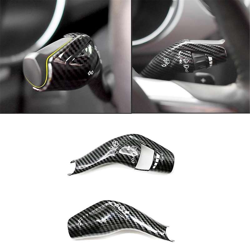 2Pcs Car Windshield Wiper Lever Cover Sticker Trim for Ranger Everest 2015+ Turn Signal Lever Switch