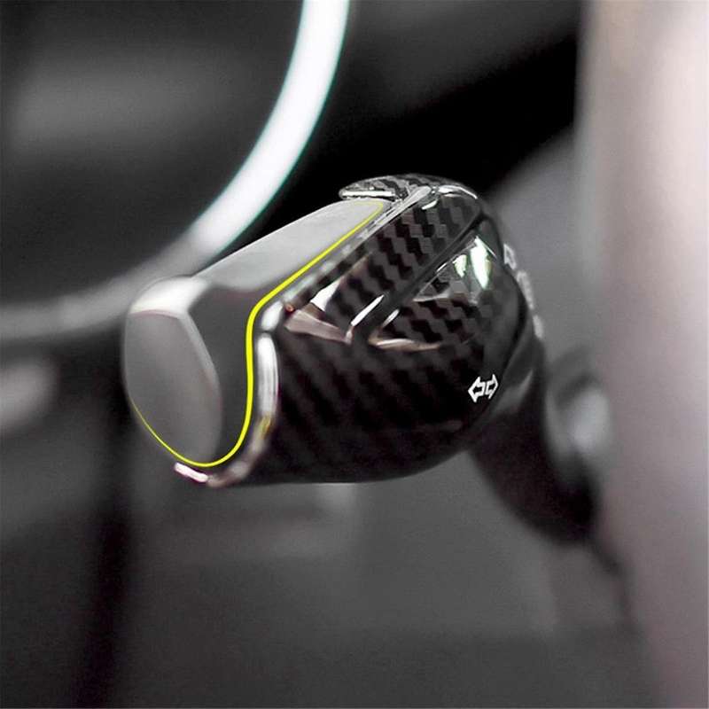 2Pcs Car Windshield Wiper Lever Cover Sticker Trim for Ranger Everest 2015+ Turn Signal Lever Switch