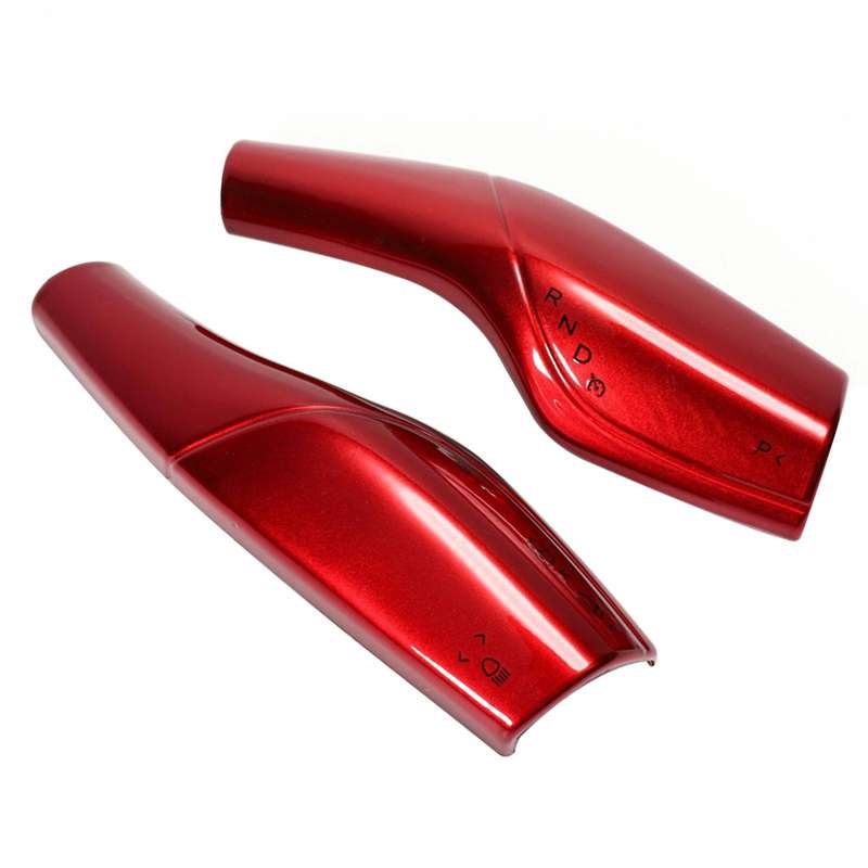 2PCS Car Wiper Steering Lever Decoration Steering Wheel Steering Lever for Red