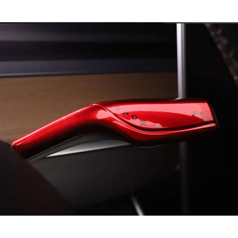2PCS Car Wiper Steering Lever Decoration Steering Wheel Steering Lever for Red