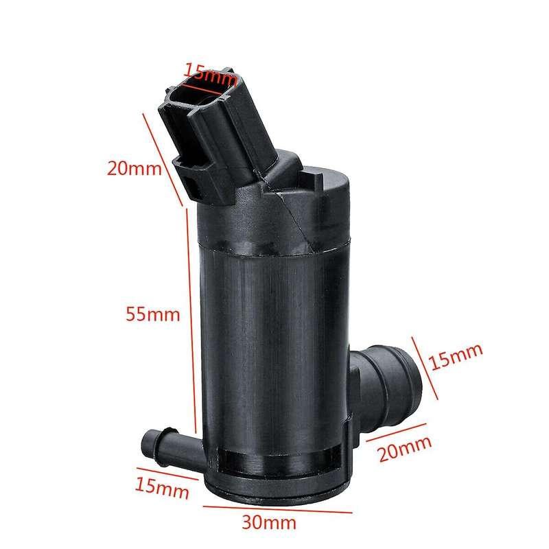 2Pcs Car Windshield Washer Pump Water Spray Motor for F250 F350 E-150 E-250 E-350 7L8Z17664A