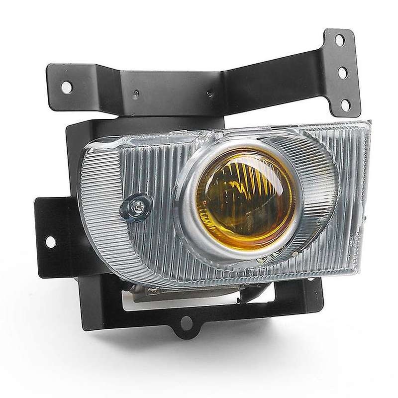 2Pcs Car Yellow Front Fog Lamp with Switch Button for 1992-1995 4-Door Sedan