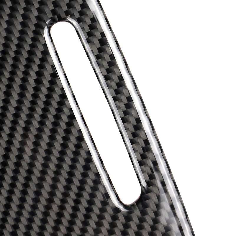 2Pcs Carbon Central Gear Shift Panel Control Panel Decal Interior Modification for 3 Series E90 E92