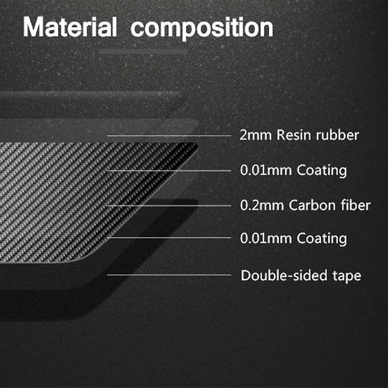 2Pcs Carbon Fiber Console Side Cover Trim for C Class W204 07-10