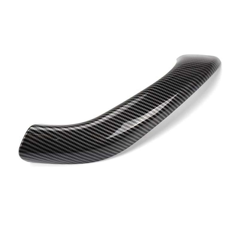 2pcs Carbon Fiber Car Interior Door Pull Handle Cover Trim Replacement for X1 X2 F48 F49 F39 2017-20