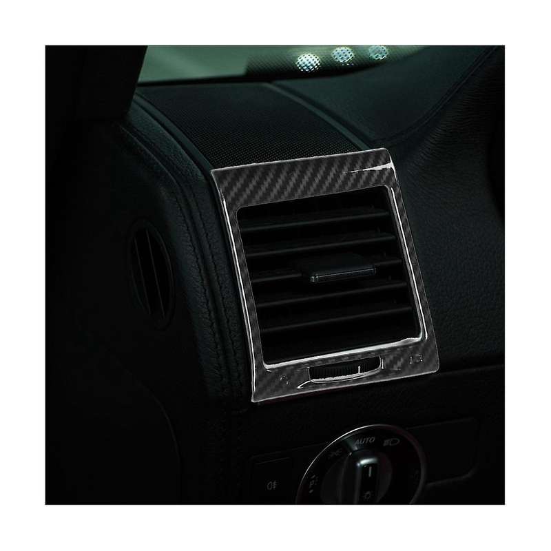 2pcs Carbon Fiber Console Side Air Conditioning Outlet Cover Trim for G-class W463 G500 2004-2018