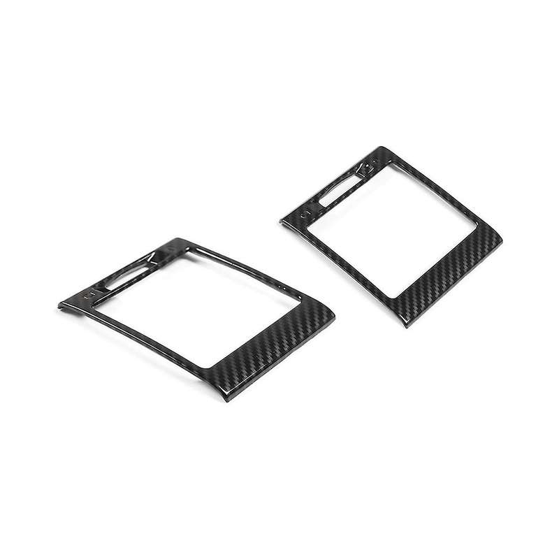 2pcs Carbon Fiber Console Side Air Conditioning Outlet Cover Trim for G-class W463 G500 2004-2018