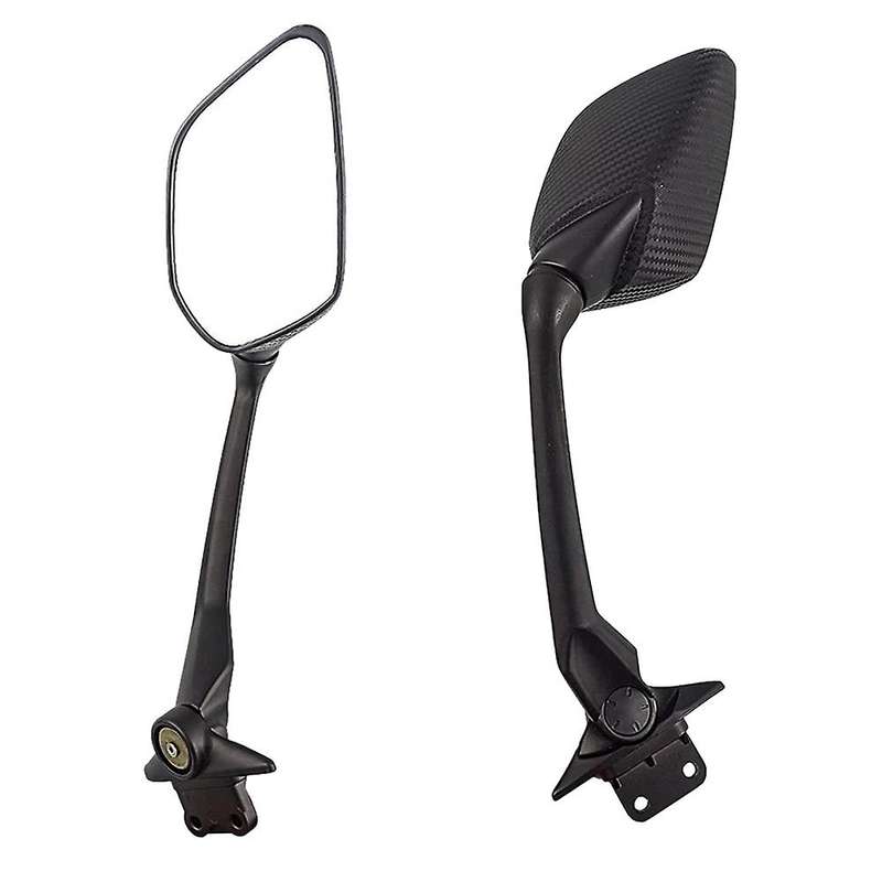 2PCS Carbon Fiber Motorcycle Rearview Mirror Motorcycle Side Mirror for TMAX 530 2012 2013 2014