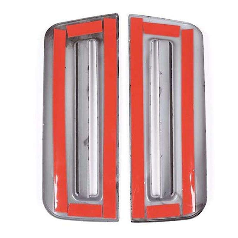 2PCS Carbon Fiber Pillar Air Vent Frame Cover Trim Car Interior Accessories for Range VELAR 2017-202