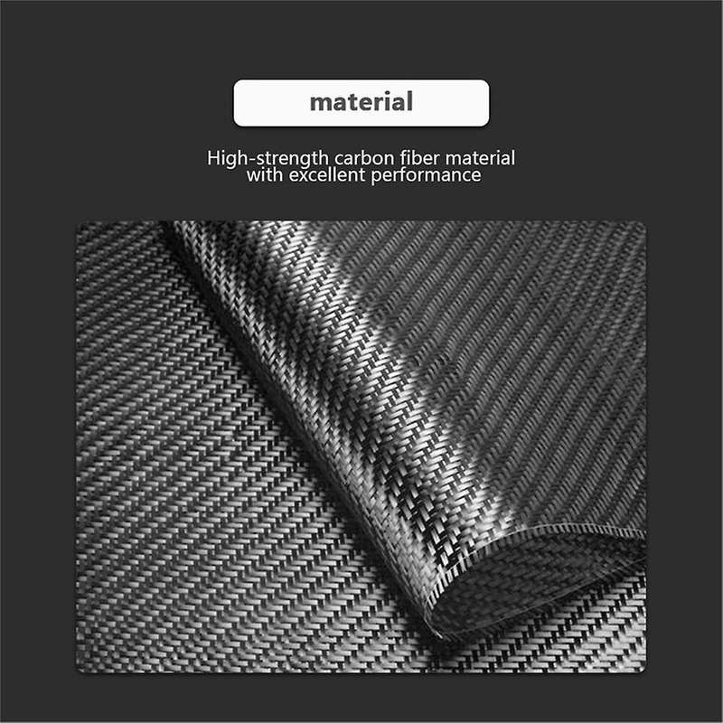 2Pcs Carbon Fiber Interior Gear Shift Button Trim Cover for Accord 2013-2017