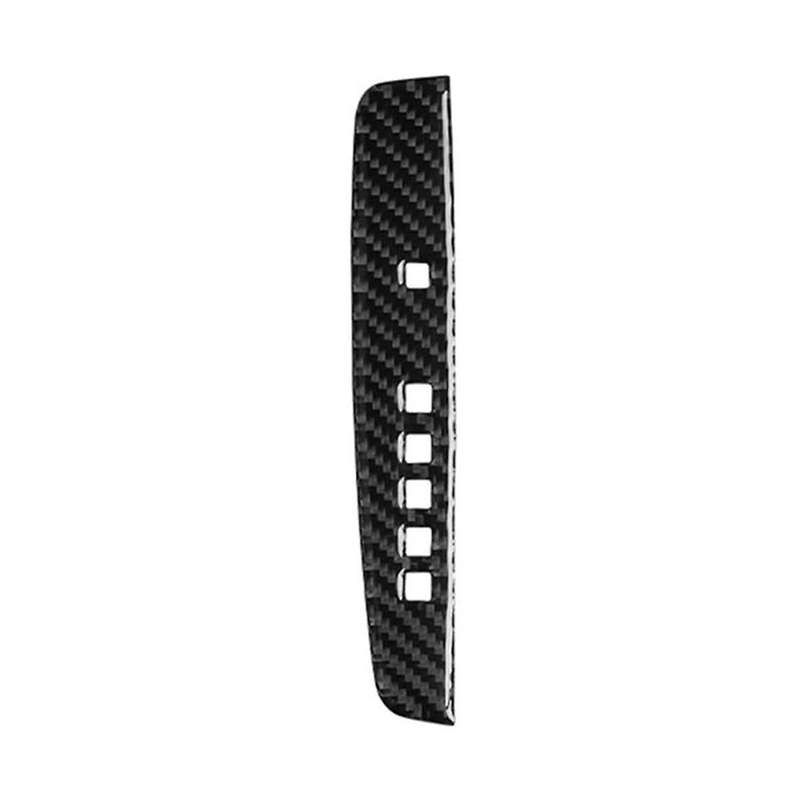 2Pcs Carbon Fiber Interior Gear Shift Button Trim Cover for Accord 2013-2017