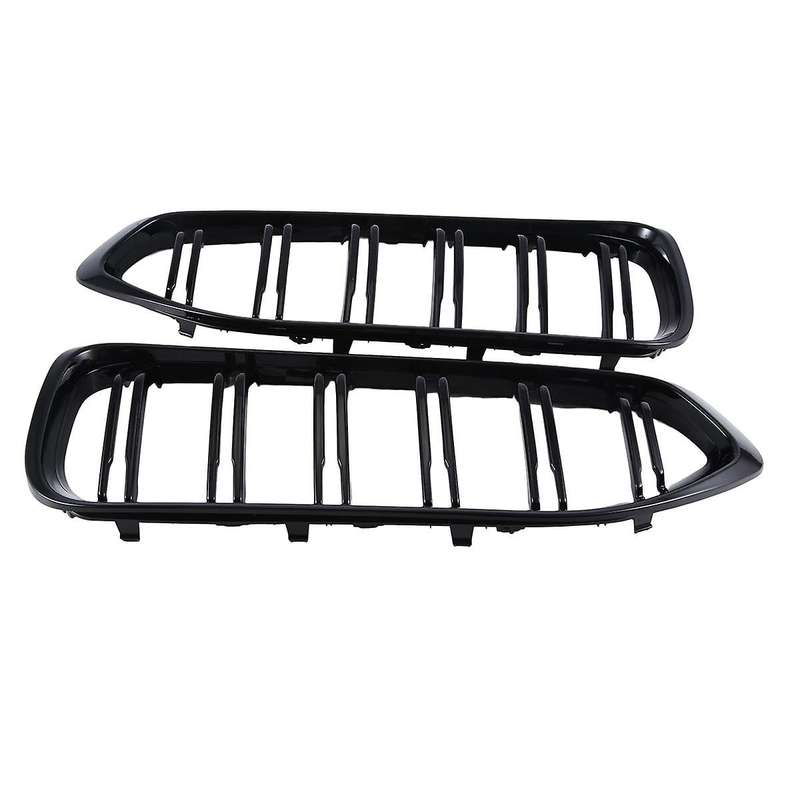 2pcs Carbon Fiber Style Car Front Grille Grill Frame Cover Trim for Z4 G29 2019-2022