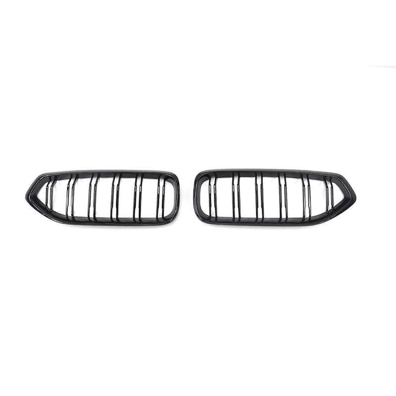 2pcs Carbon Fiber Style Car Front Grille Grill Frame Cover Trim for Z4 G29 2019-2022