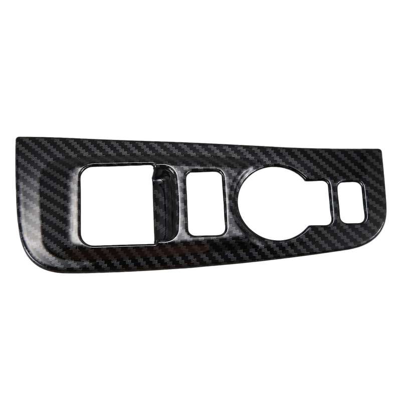 2Pcs Carbon Fiber Style ABS Window Armrest Trim Cover Fits for Grand Starex H1 2019 New