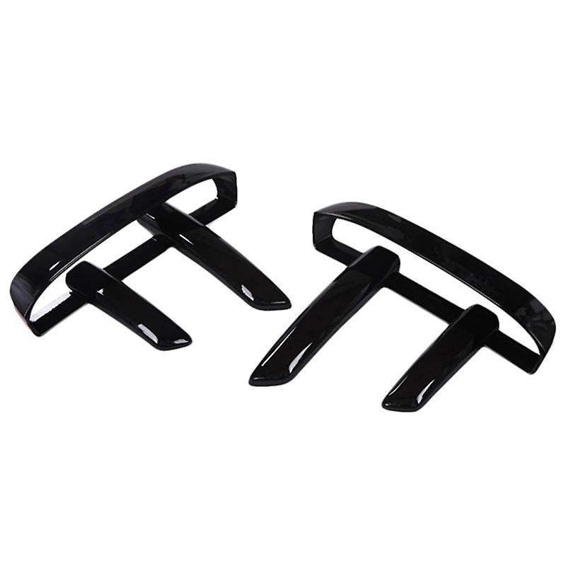 2Pcs Car-Stying Abs Front Fog Lamp Trim Decoration for Land 5 2017-2018 Auto Accessories