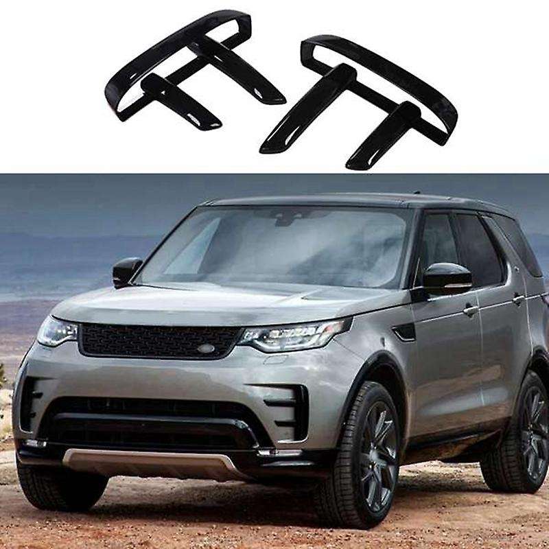 2Pcs Car-Stying Abs Front Fog Lamp Trim Decoration for Land 5 2017-2018 Auto Accessories