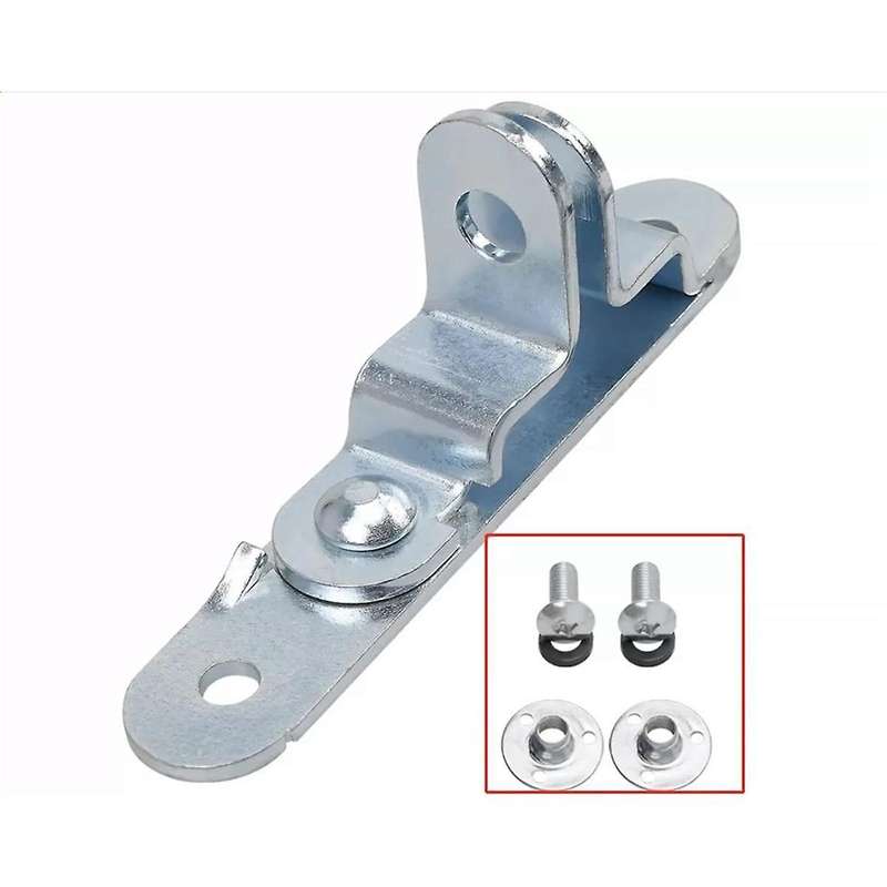2Pcs Cargo Trailer Door Hasp Keeper Lock Handle Enclosed Car Hauler for Ramp Padlock Cargo Trailer