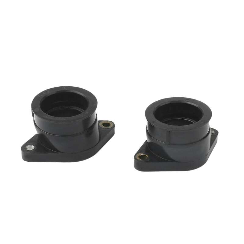 2Pcs Carburetor Intake Manifold Boot Joint Adapter Interface 5Y1-13586-01 for XT550 1982-1983