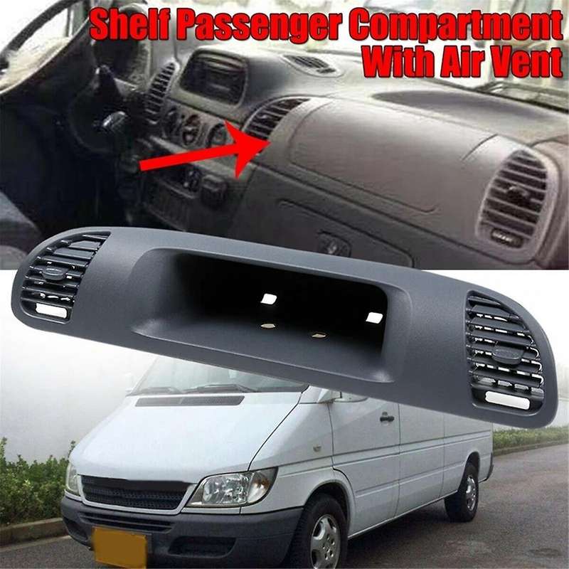 2Pcs CDI Storage Box Panel Center Dash Air Vent Auto for Sprinter CDI 1999-2006 9016801439 901680160