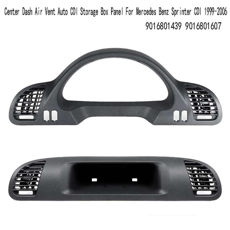 2Pcs CDI Storage Box Panel Center Dash Air Vent Auto for Sprinter CDI 1999-2006 9016801439 901680160