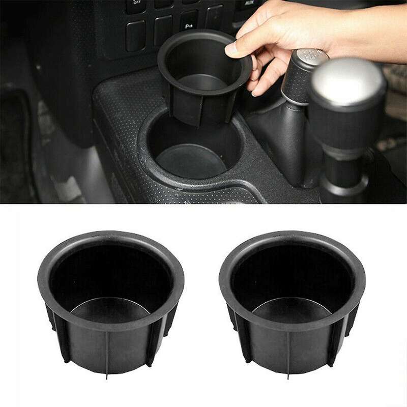 2pcs Center Console Cup Holder Insert 55616-35010 for Cruiser 2007 2008 2009 2010 2011 2012 2013 20