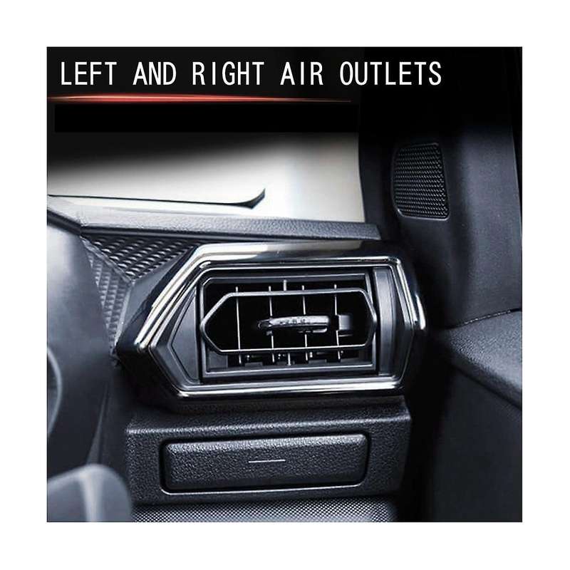 2pcs Central Control Instrument Air Conditioning Air Outlet Air Conditioning Vent Decorative Cover
