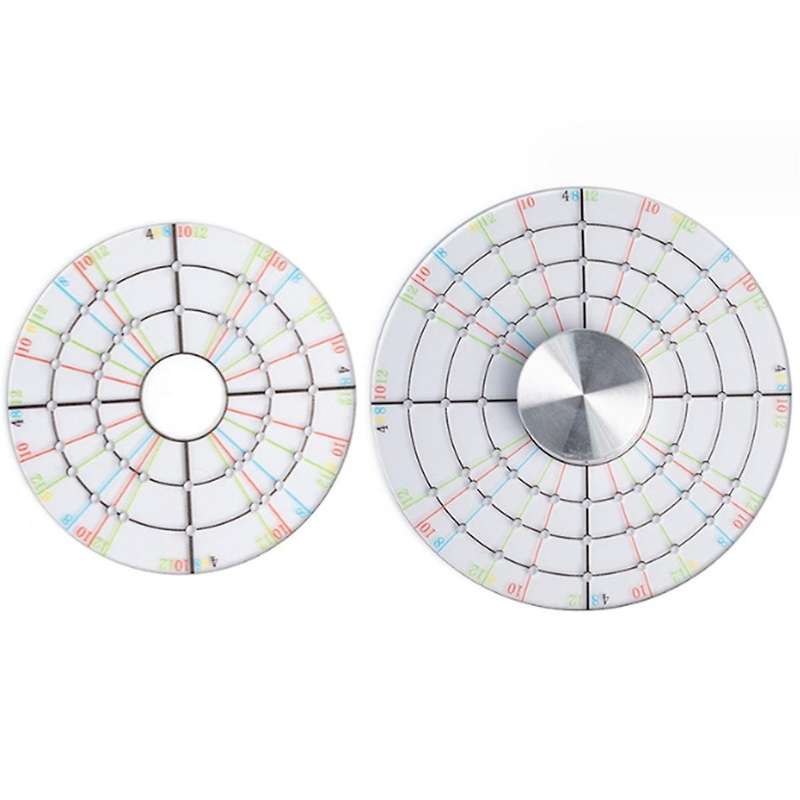 2Pcs Ceramic Pottery Trimming Spinner Tools Rotary Disc Pottery Wheel Trimmer Tool Clay Tools for Po