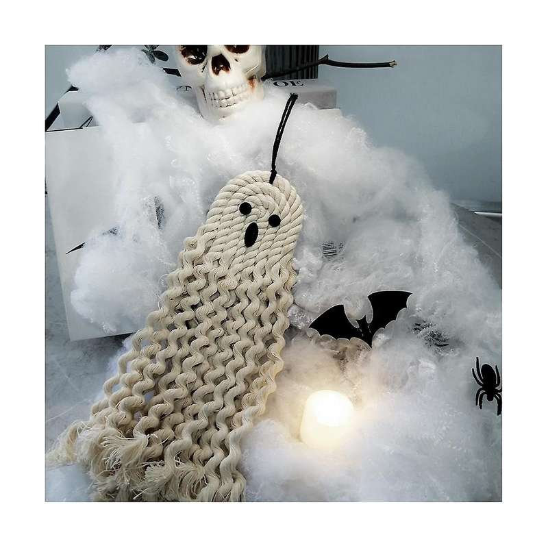 2Pcs Charm, Rear View Mirror Charm, Rear View Mirror Charm Woven Ghost Pendant