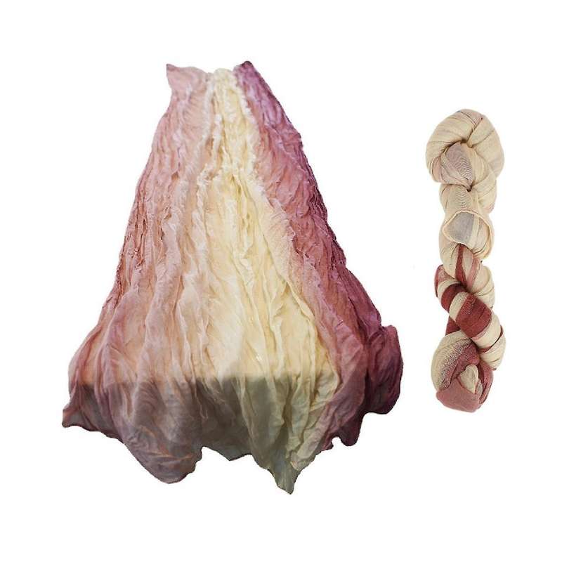 2Pcs Cheesecloth Table Runner Boho Table Runner Gradient Table Runner for Baby Shower Wedding Engage