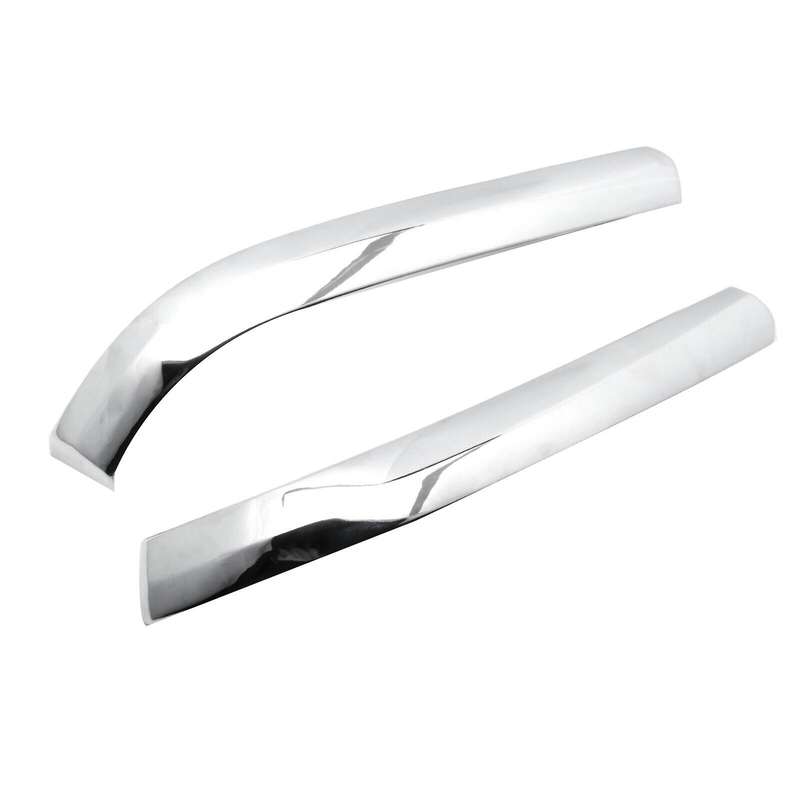 2Pcs Chrome Side Rearview Mirror Cover Trim for 2018 2019