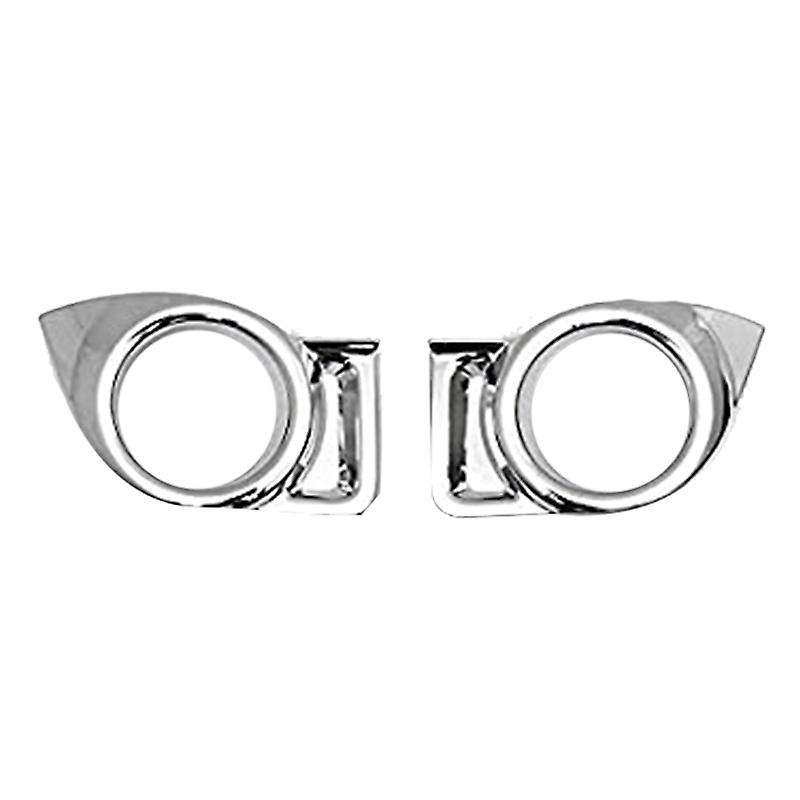 2Pcs Chrome Front Fog Light Cover Trim for 2014-2016