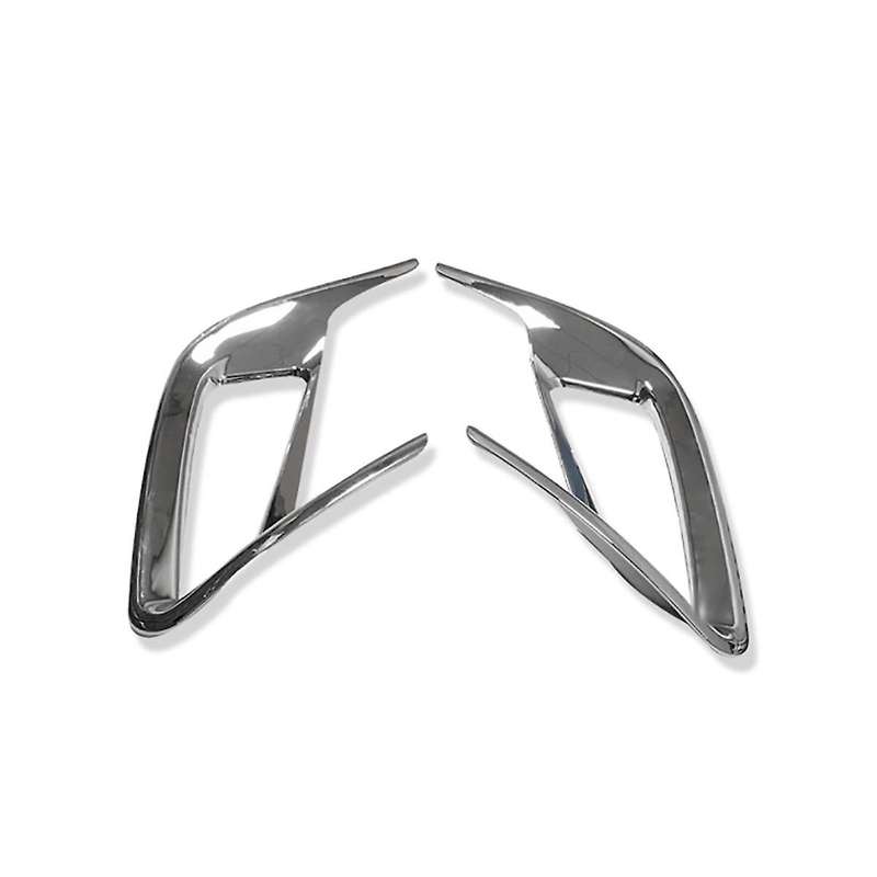 2pcs Chrome Rear Fog Light Lamp Frame Cover Trim for Focus Mk4 Sedan 2019-2020
