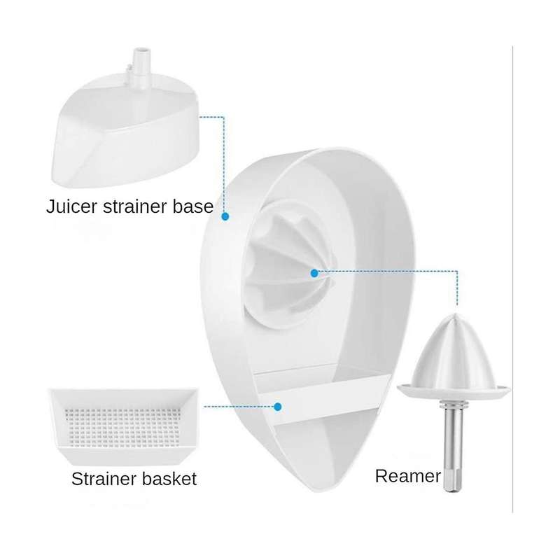 2pcs Citrus Attachment for Stand Mixers (4.5qt/5qt) Juicer Stand Mixer Attachment Reamer Dishwasher